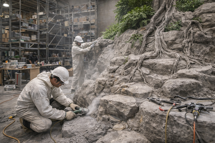 自然造作を行う